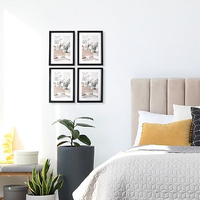 New View Gifts & Accessories 5" x 7" 4-pc. Matted Picture Frame Set