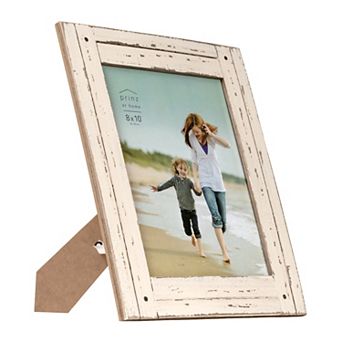 New View Gifts & Accessories 8" x 10" Distressed Wood Picture Frame