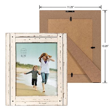 New View Gifts & Accessories 8" x 10" Distressed Wood Picture Frame