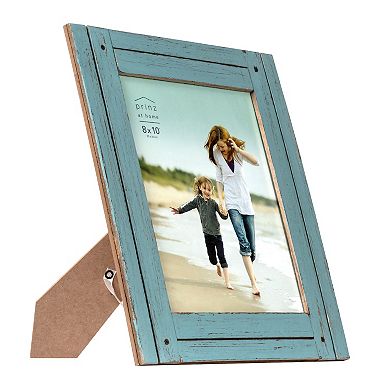 New View Gifts & Accessories 8" x 10" Rustic Wood Picture Frame