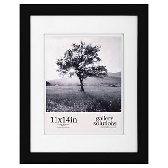 New View Gifts & Accessories 11" x 14" Double White Mat Wall Picture Frame