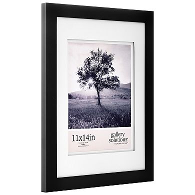 New View Gifts & Accessories 11" x 14" Double White Mat Wall Picture Frame