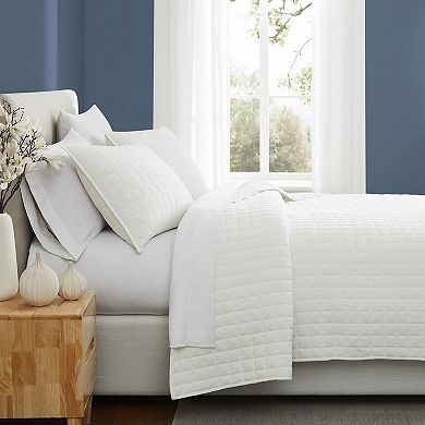 Brooklyn Loom Essential Cotton Quilt Set with Shams