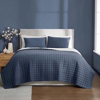 Brooklyn Loom Essential Cotton Quilt Set with Shams