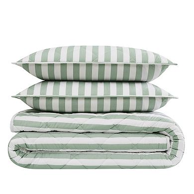 Brooklyn Loom Stripe Quilt Set with Shams