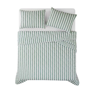 Brooklyn Loom Stripe Quilt Set with Shams