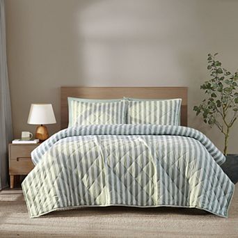 Brooklyn Loom Stripe Quilt Set with Shams