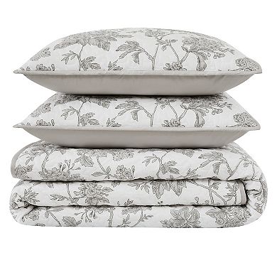 Brooklyn Loom Floral Quilt Set with Shams