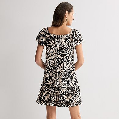 Women's Robbie Bee On/Off Shoulder A-Line Dress