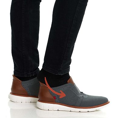 Marc Joseph New York South Street Mens Hands-Free Slip On Technology Lightweight Mesh Oxfords