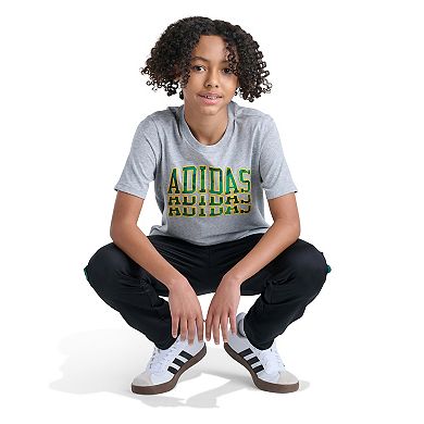 Boys 8-20 adidas Short Sleeve Camo Echo Heather Tee