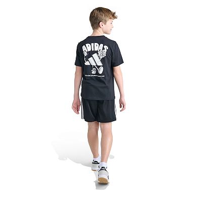 Boys 8-20 adidas Short Sleeve Serving Up Sport Graphic Tee