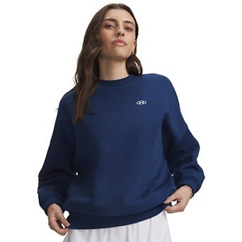 Women's Under Armour Rival Fleece Oversized Crew Shirt