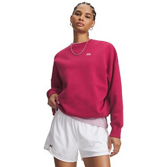 Women's Under Armour Rival Fleece Oversized Crew Shirt