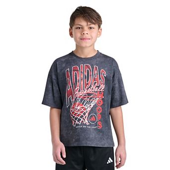 Boys 8-20 adidas Short Sleeve Printed Soccer Graphic Tee
