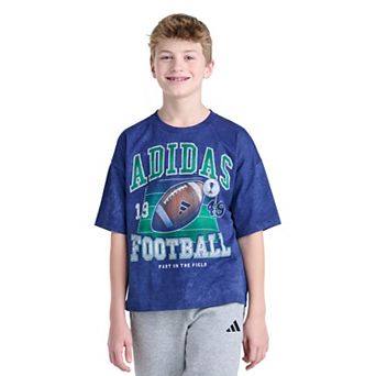 Boys 8-20 adidas Short Sleeve Printed Soccer Graphic Tee