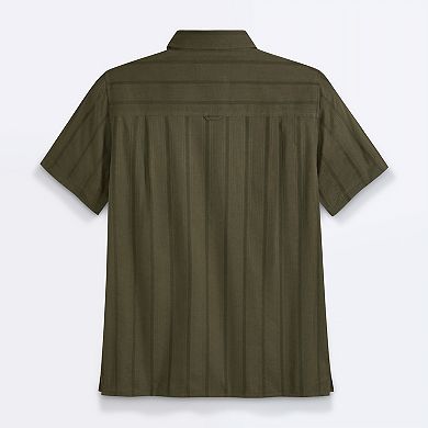 Men's Hurley Texture Dobby Camp Woven Shirt