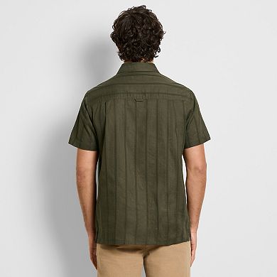 Men's Hurley Texture Dobby Camp Woven Shirt