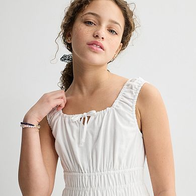 Girls 7-16 IZ Byer Ruched Bodice Tiered Dress & Purse