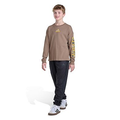 Boys 8-20 adidas Long Sleeve Rock Camo Graphic Tee