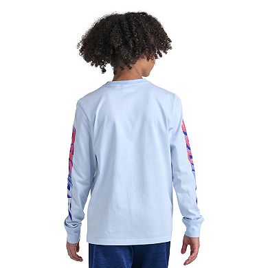 Boys 8-20 adidas Long Sleeve Built for Speed Graphic Tee