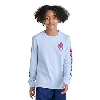 Boys 8-20 adidas Long Sleeve Built for Speed Graphic Tee