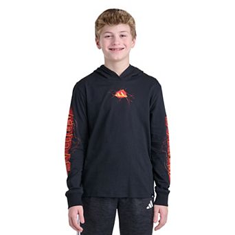 Boys 8-20 adidas Long Sleeve Hooded Energy Graphic Tee