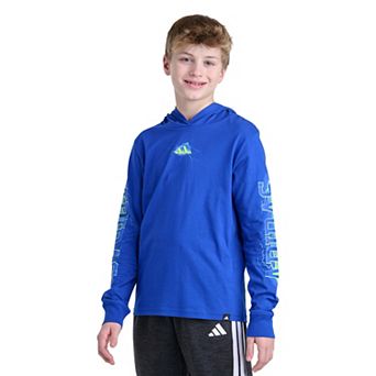 Boys 8-20 adidas Long Sleeve Hooded Energy Graphic Tee