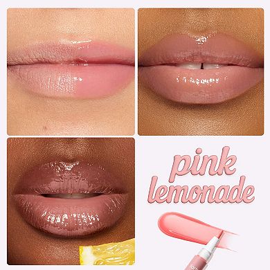 maracuja juicy lip plumping peptide gloss with charm