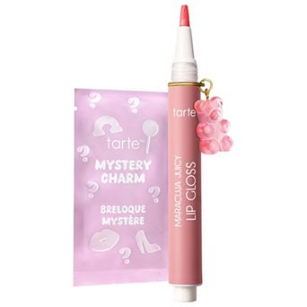 tarte maracuja juicy lip plumping peptide gloss with charm