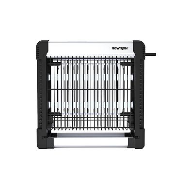 Flowtron Indoor Bug Zapper with 3000V Power, LED Lamp, 10W UV Bulbs & Easy-Clean Shock Grid
