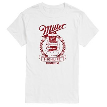 Big & Tall Miller High Life Vintage Can Graphic Tee