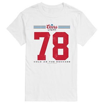 Big & Tall Coors Light Graphic Tee Short Sleeve