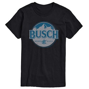 Big & Tall Busch Logo Graphic Tee