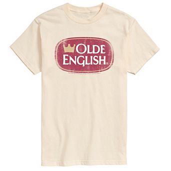 Big & Tall Olde English Logo Distressed Graphic Tee