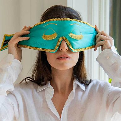 Breakfast at Drowsy Silk Sleep Mask