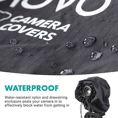 Movo CRC11 Storm Raincover Protector for DSLR Cameras (Junior Size: 11 x 14.5)