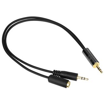 Movo MV-RC300 Line to Microphone Attenuator Cable for DSLRs