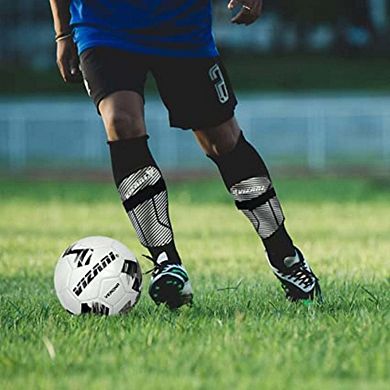 Vizari Matera Soccer Shin Guards Durable, Lightweight, Breathable, Adjustable for All Ages