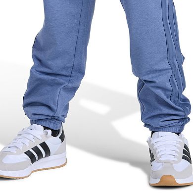 Boys 8-20 adidas Encased Elastic Mélange 3-Stripe Jogger Pants