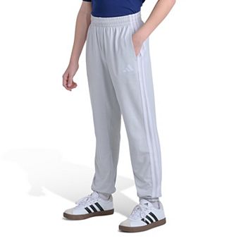 Boys 8-20 adidas Encased Elastic 3-Stripe Mélange Jogger Pants