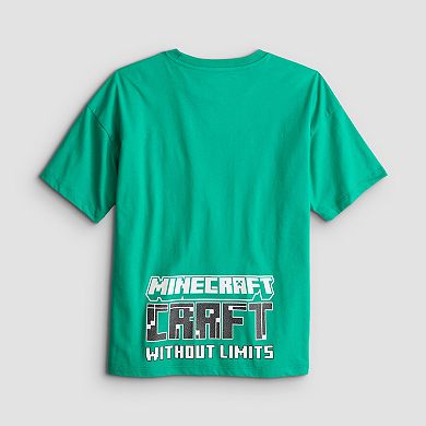 Boys 6-20 Minecraft Graphic Tee