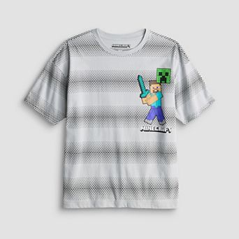 Boys 8-20 Minecraft Steve Graphic Tee