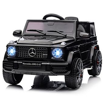 12V Licensed Mercedes-Benz G63 Kids Ride On Car, Electric Vehicle w/Remote, LED Lights, Bluetooth