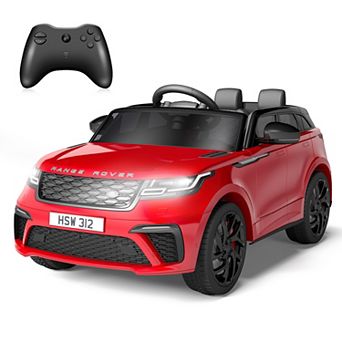 12V 2-Seater Kids Ride-On Car w/Remote, LED Lights, Music, Shock Absorbers, Seat Belts