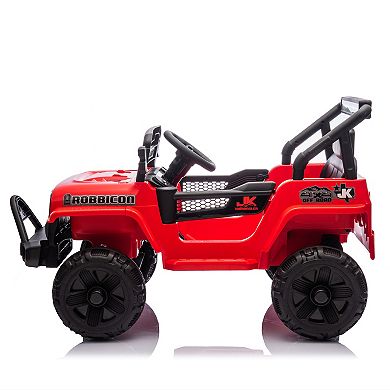 Whisen 12V Kids Ride On Electric Truck Car with Parent Remote Control