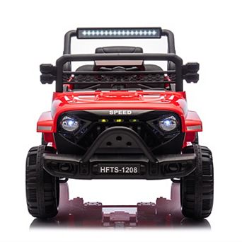 Whisen 12V Kids Ride On Electric Truck Car with Parent Remote Control