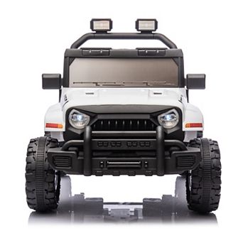 Whisen 12V Kids Ride On Electric Car with Parent Control and Bluetooth