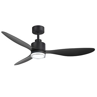 84-Inch Large Ceiling Fan with 8 ABS Blades, No Light, 6-Speed DC Motor, Remote with Timer