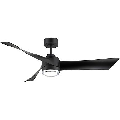 65-Inch Ceiling Fan with Light, 8 ABS Blades, 6-Speed DC Motor, Remote, Timer, 2 Downrods